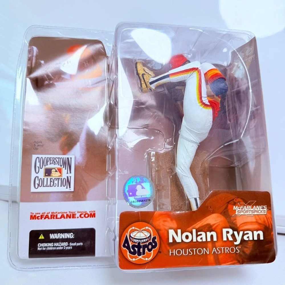 McFarlane Cooperstown Series 1‎ Nolan Ryan Houston Astros Action Figure 2004